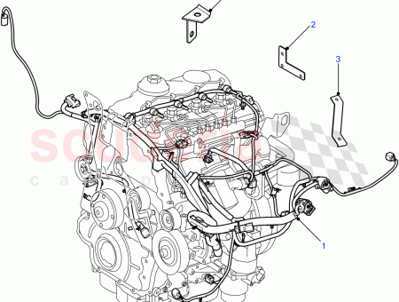 Photo of WIRING ENGINE COMPARTMENT…