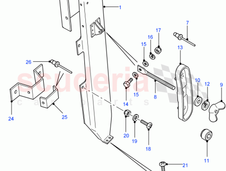 Photo of BRACKET SPARE WHEEL MOUNTING…