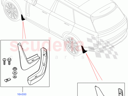 Photo of MUDFLAPS REAR SET…