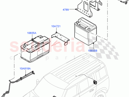 Photo of SUPPORT BATTERY TRAY…