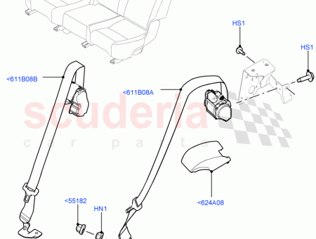 Photo of SEAT BELT AND RETRACTOR…