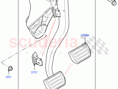 Photo of PEDAL AND BRACKET BRAKE…