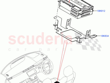 Photo of UNIT INFOTAINMENT CONTROL…