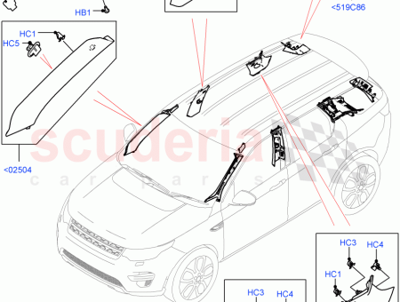 Photo of MOULDING D PILLAR INNER…