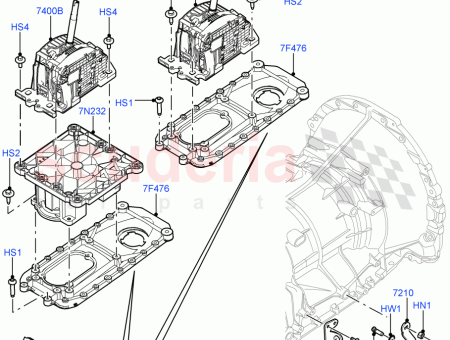 Photo of KNOB GEAR CHANGE LEVER…