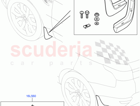 Photo of KIT MUDFLAP REAR…