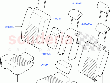 Photo of COVER REAR SEAT BACK…