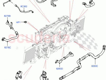 Photo of HOSE TURBOCHARGER TO INTERCOOLER…