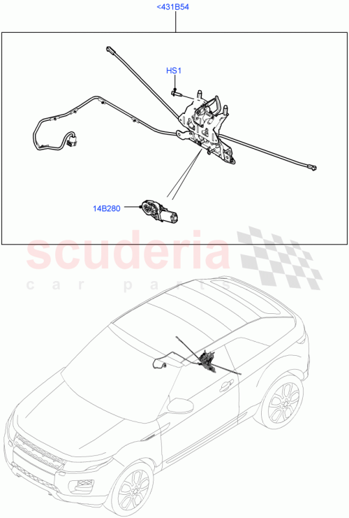 Part Diagram for Land Rover LR081713