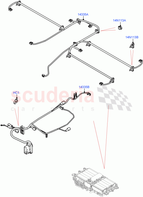 Part Diagram for Land Rover LR137363