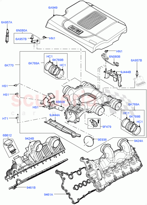 Part Diagram for Land Rover LR022739