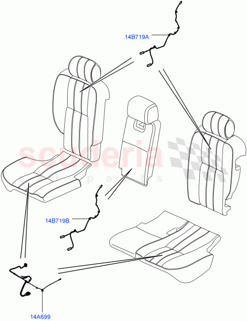Part Diagram for Land Rover LR019357