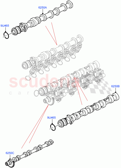 Part Diagram for Land Rover LR158249