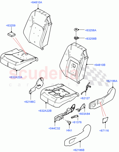 Part Diagram for Land Rover LR148220