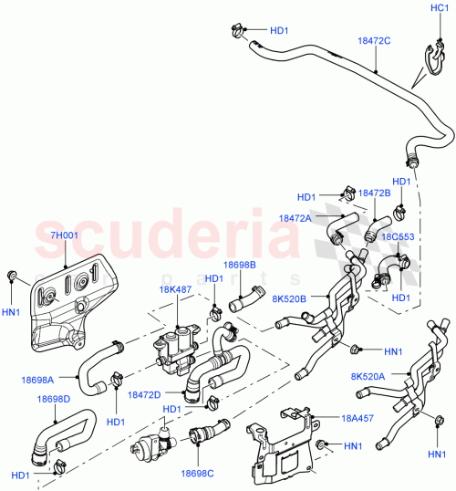 Part Diagram for Land Rover LR022647