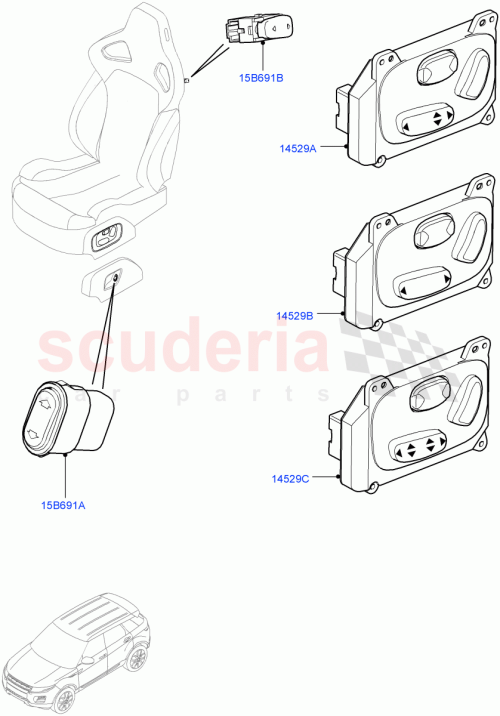 Part Diagram for Land Rover LR071872