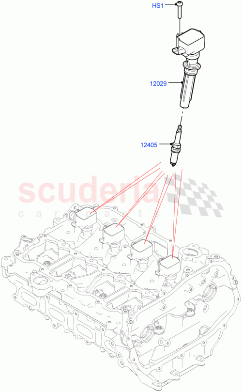 Part Diagram for Land Rover LR091617