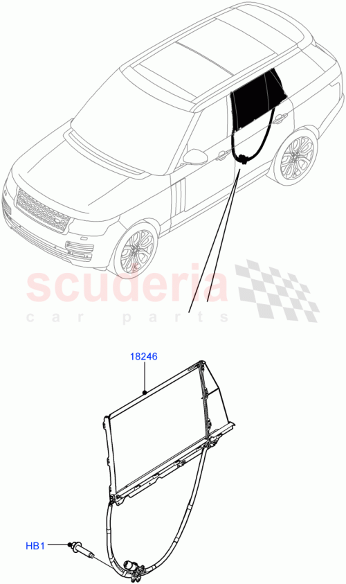 Part Diagram for Land Rover LR098224
