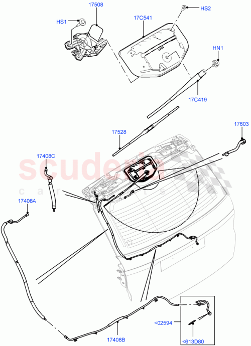 Part Diagram for Land Rover LR072307