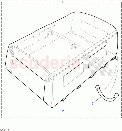 Part Diagram for Land Rover DSB000220ABE