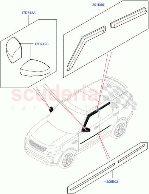 Part Diagram for Land Rover VPLAB0134