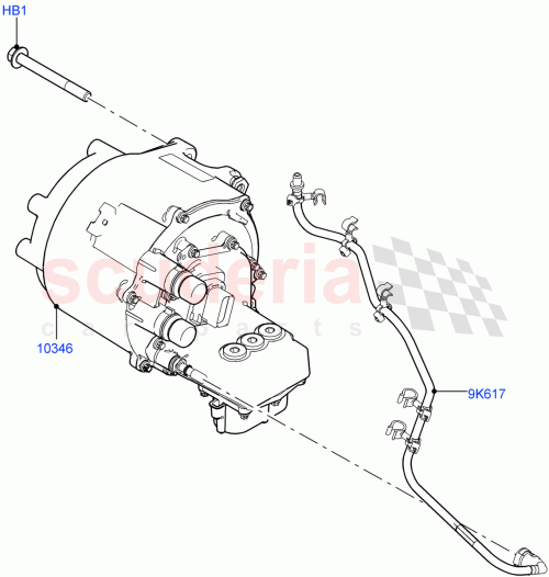 Part Diagram for Land Rover LR169093