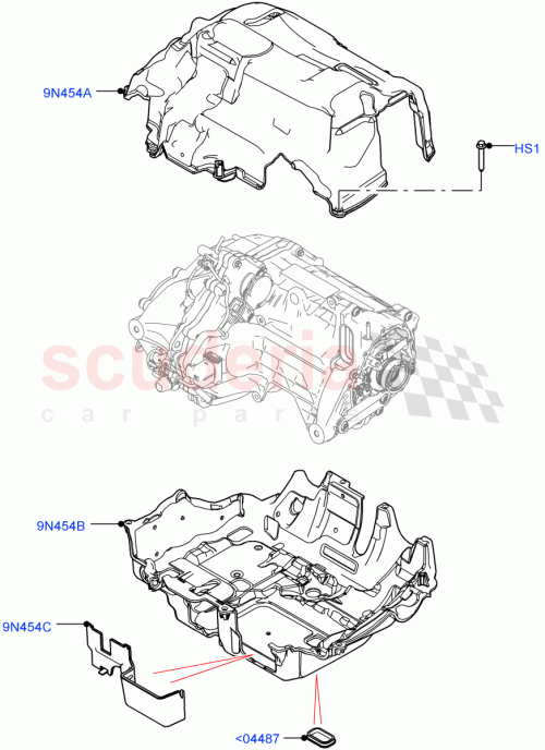 Part Diagram for Land Rover LR144886