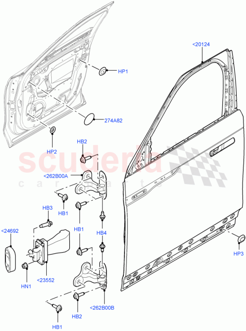 Part Diagram for Land Rover LR091717