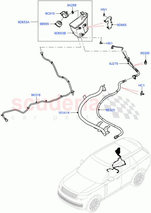 Part Diagram for Land Rover LR152031
