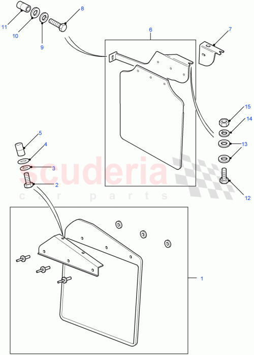 Part Diagram for Land Rover LR055323
