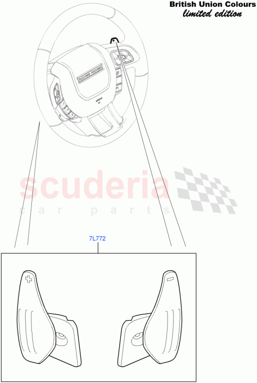 Part Diagram for Land Rover VPLVS0187CAY