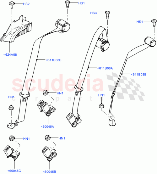Part Diagram for Land Rover FYP500550