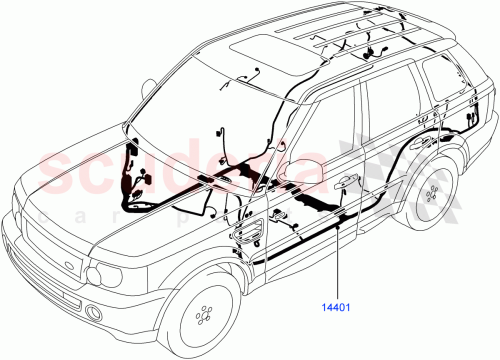 Part Diagram for Land Rover LR010112