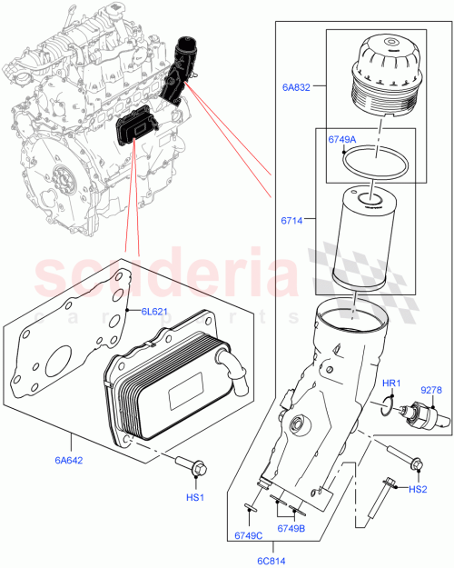 Part Diagram for Land Rover LR073869