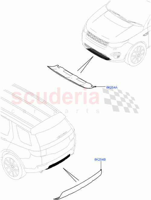 Part Diagram for Land Rover VPLCP0213