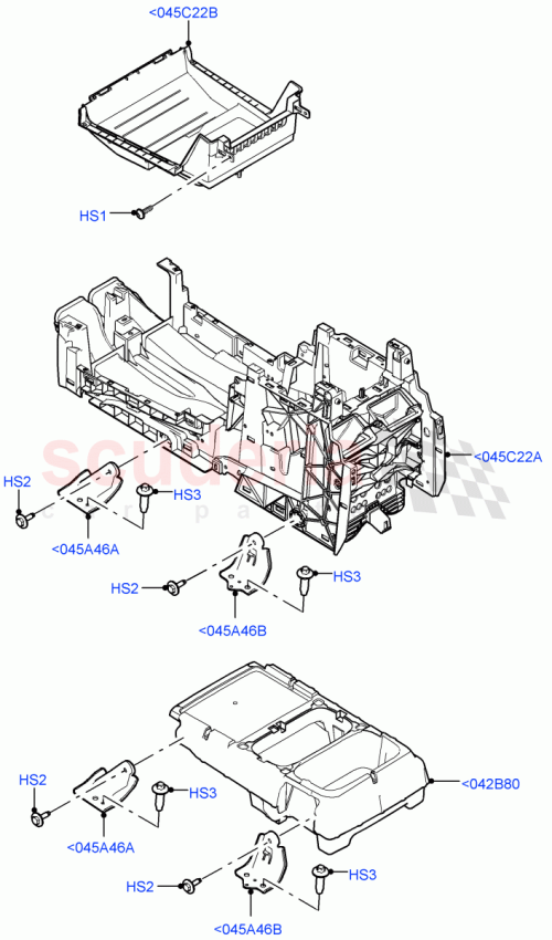 Part Diagram for Land Rover LR132262