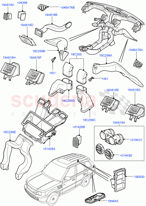 Part Diagram for Land Rover JQY000011