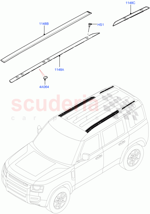Part Diagram for Land Rover LR131667