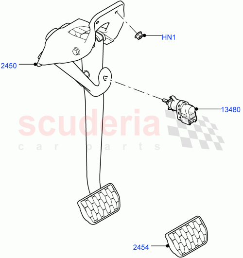 Part Diagram for Land Rover LR116715