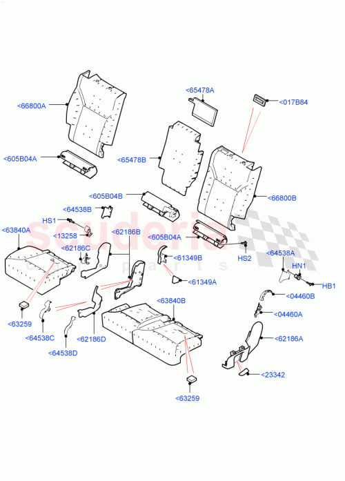 Part Diagram for Land Rover LR163352