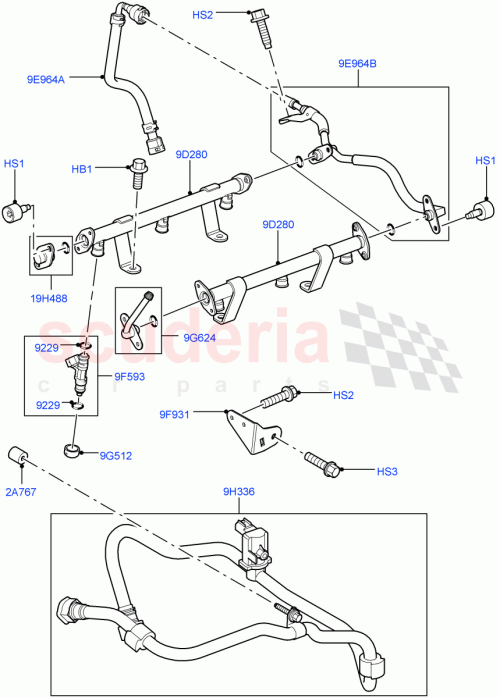 Part Diagram for Land Rover LR018782