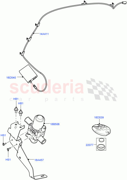 Part Diagram for Land Rover LR008656