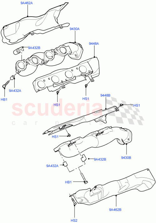 Part Diagram for Land Rover LR010862