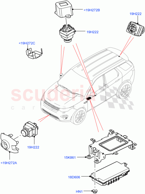 Part Diagram for Land Rover LR129375