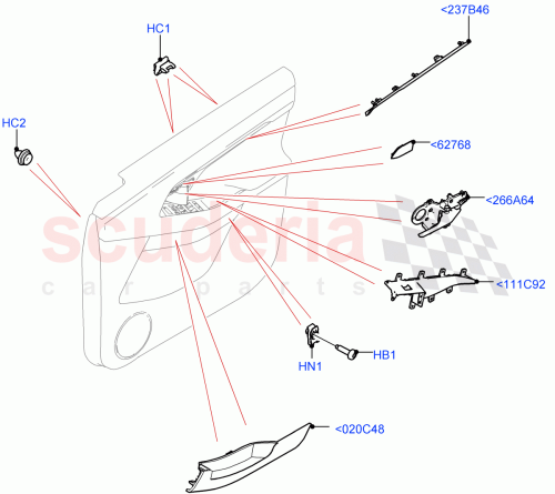 Part Diagram for Land Rover LR117953