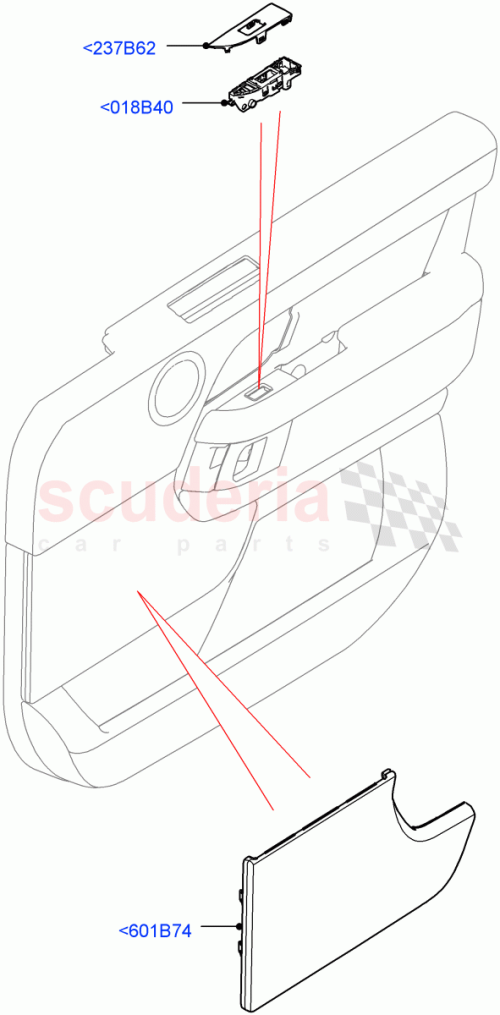 Part Diagram for Land Rover LR116479
