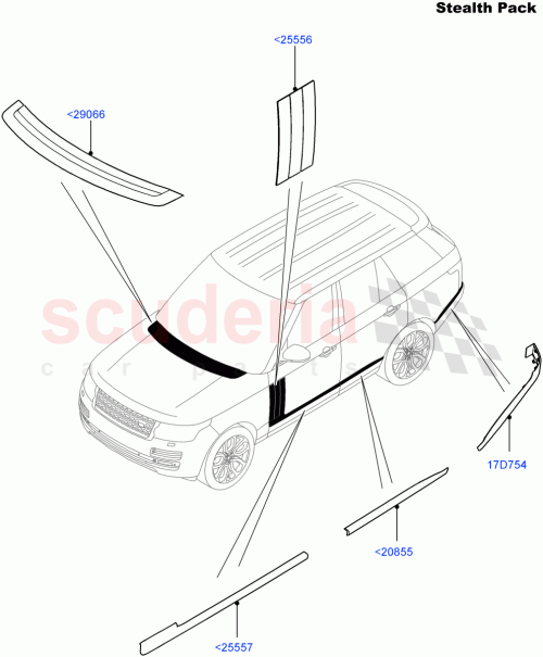 Part Diagram for Land Rover LR052691