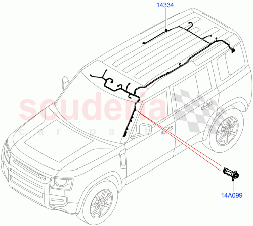 Part Diagram for Land Rover LR172283