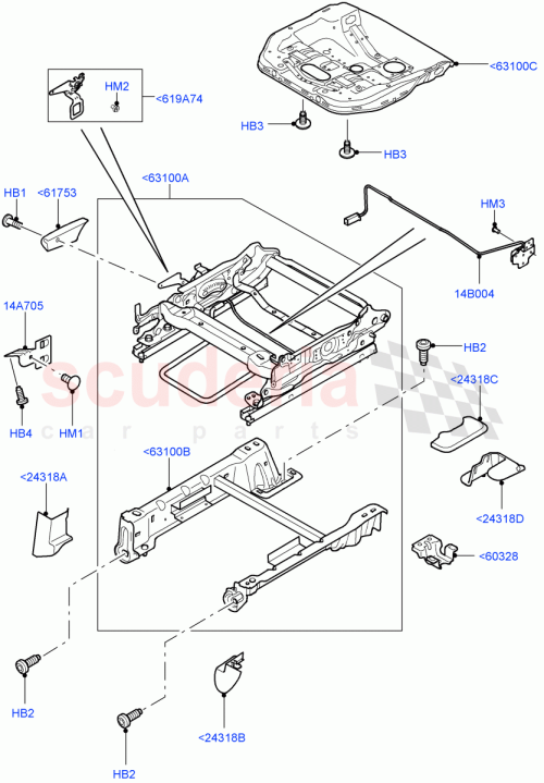 Part Diagram for Land Rover LR025681