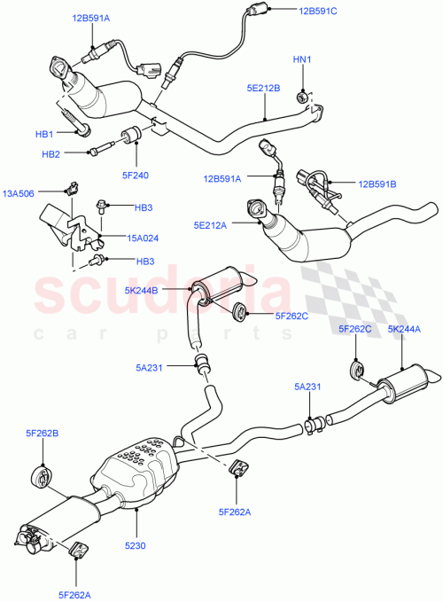 Part Diagram for Land Rover WCI500120